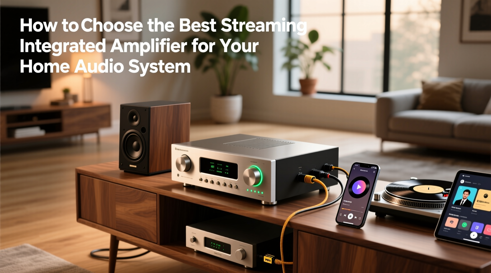 streaming integrated amplifier