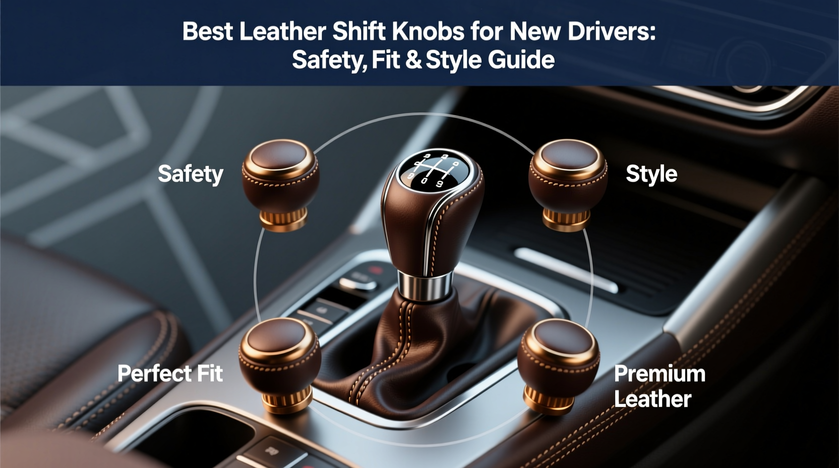 Best Leather Shift Knobs for New Drivers: Safety, Fit & Style Guide