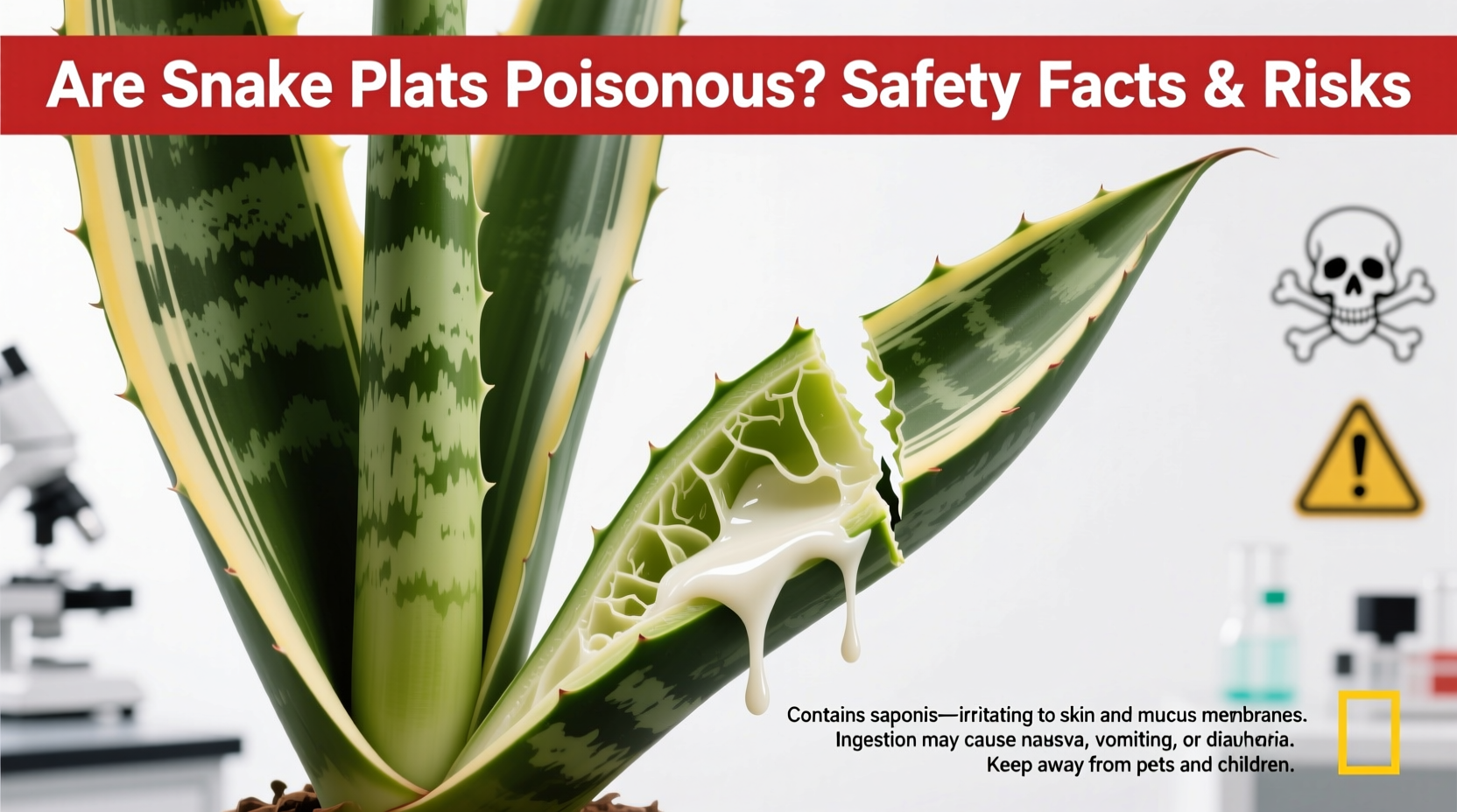 are snake plants poisonous