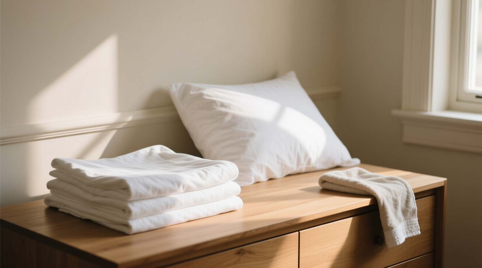 everyday tips put folded sheets pillowcase