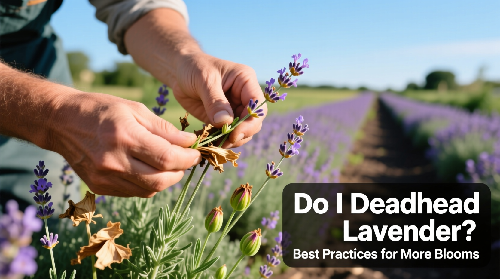 do i deadhead lavender