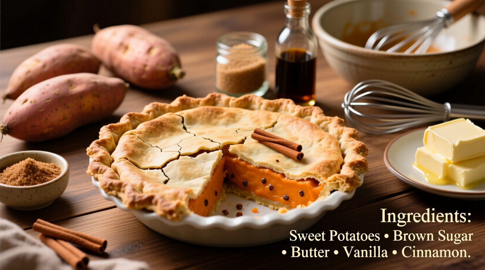 sweet potato pie ingredients