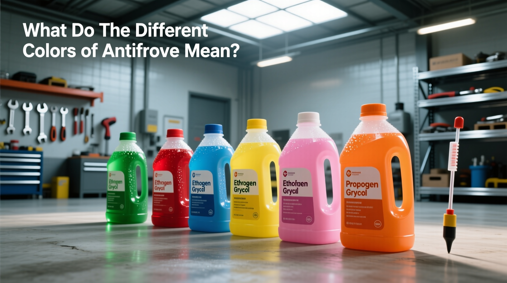 How to Choose Types Antifreeze, What Do Colors Mean? Buying Guide