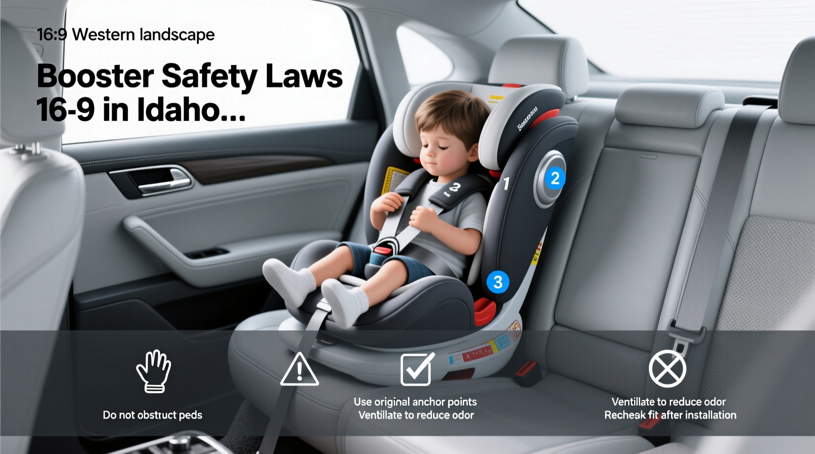 booster seat laws in idaho