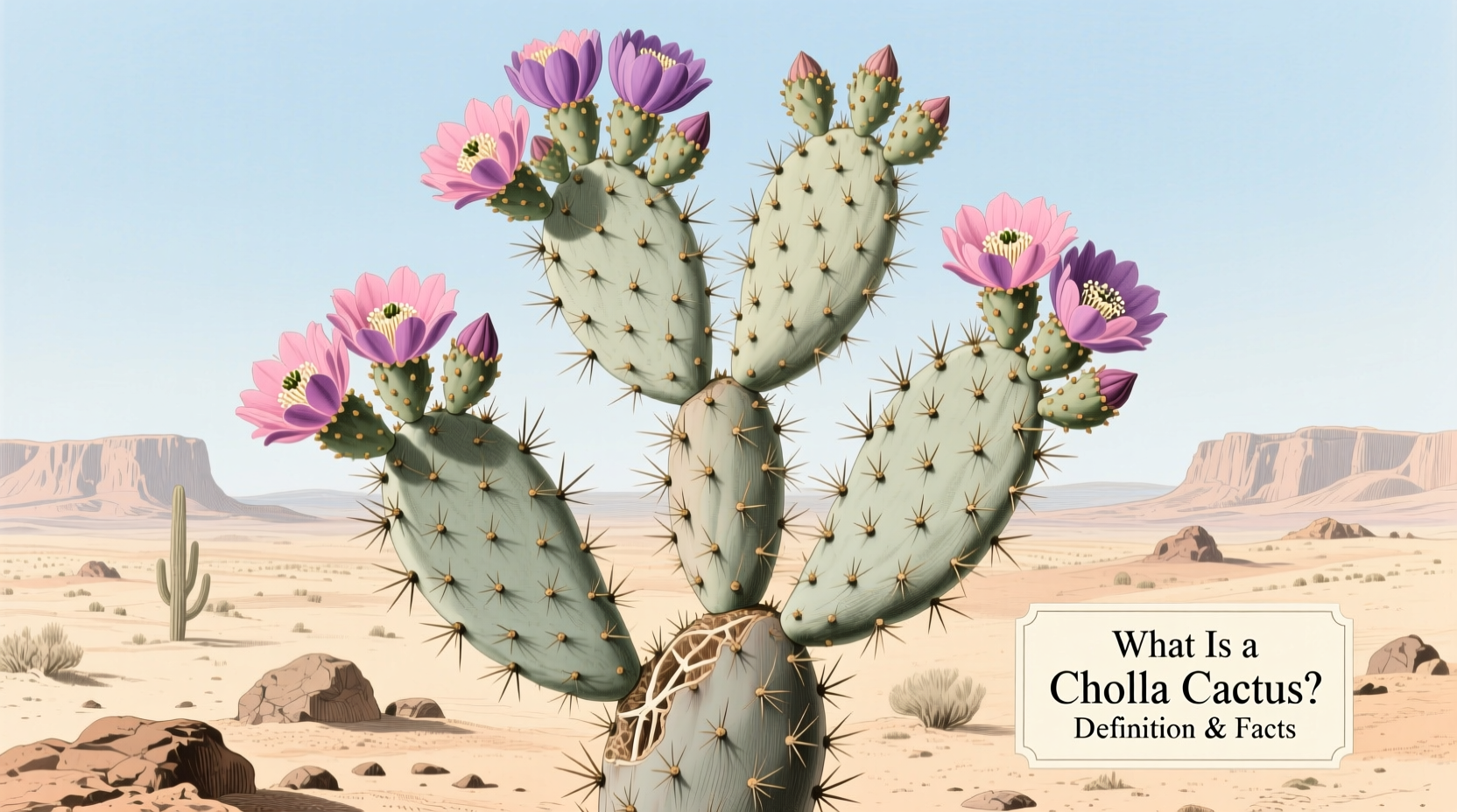 What Is a Cholla Cactus? Definition & Facts
