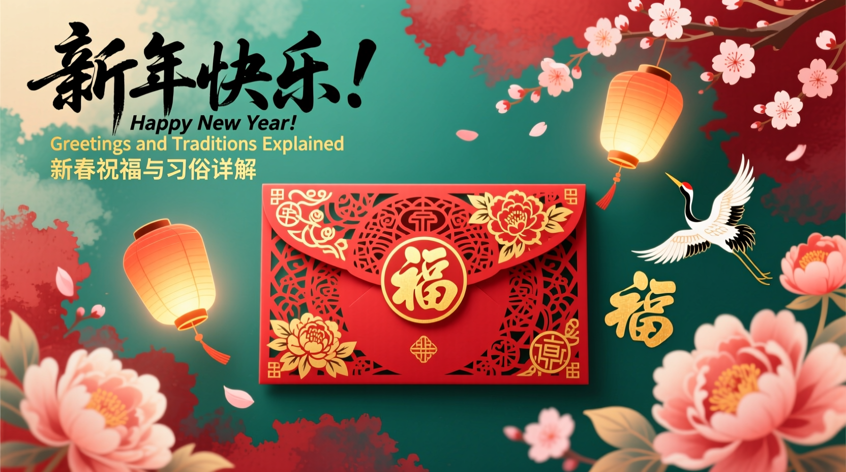 what chinese say in new year