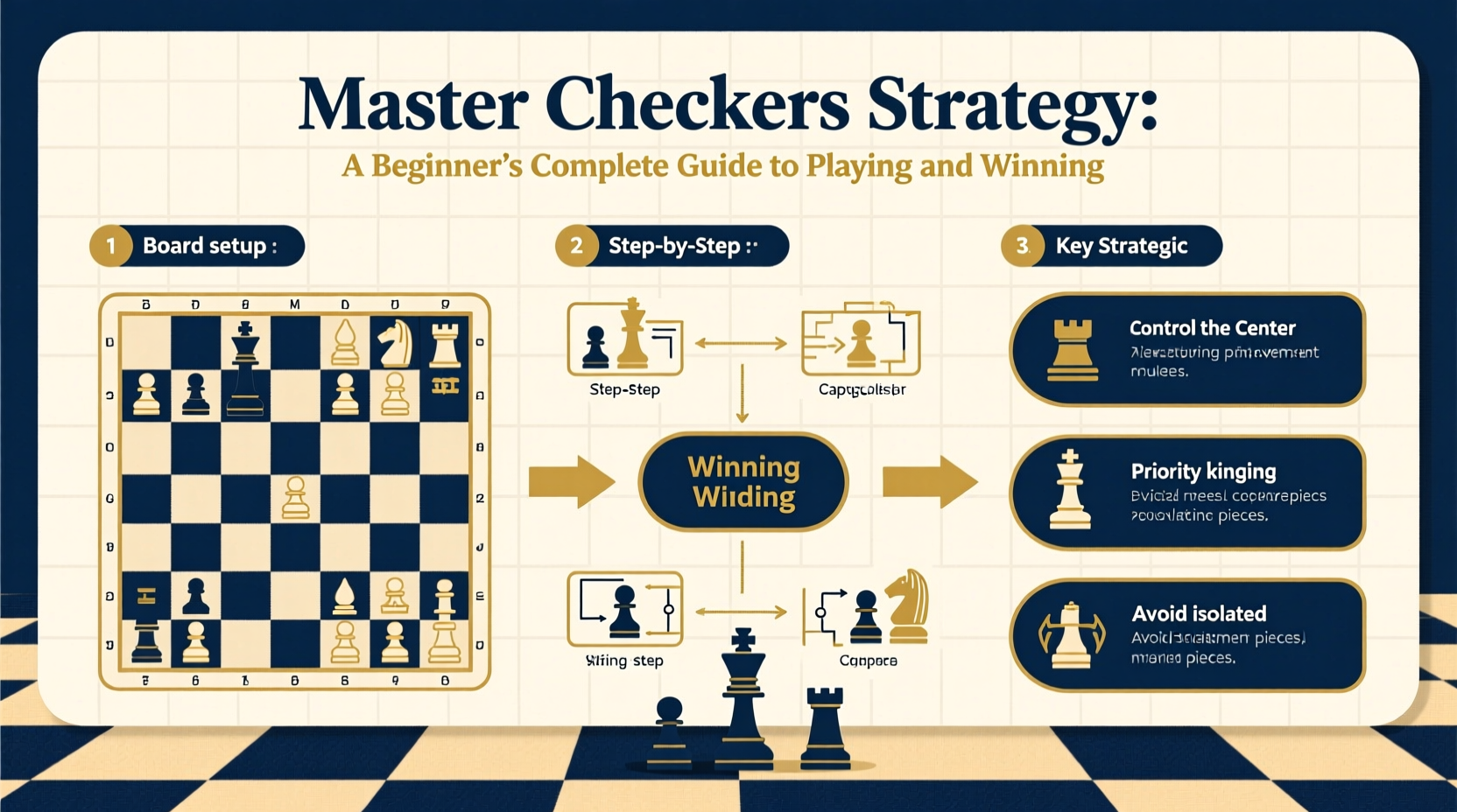 master checkers strategy a beginners complete guide to playing and winning