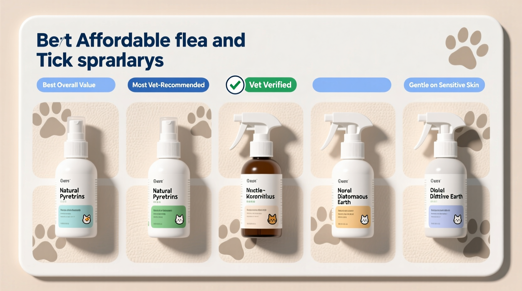 vets best flea and tick spray for cats reviews affordable options for protection