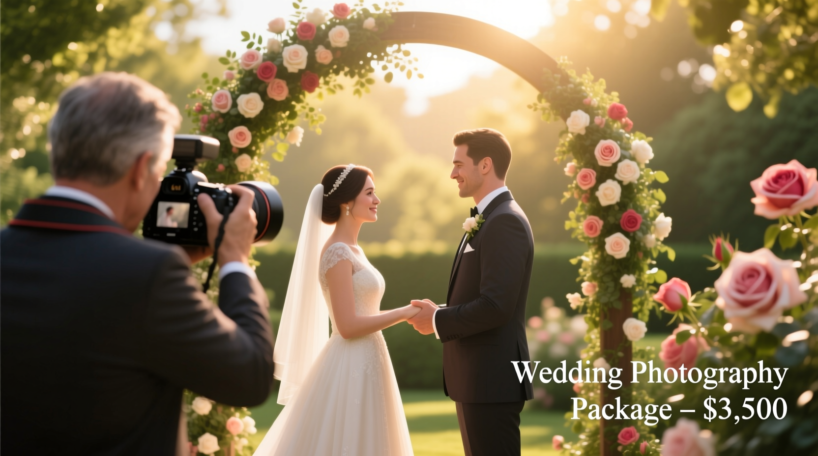 how much does a photographer cost for a wedding