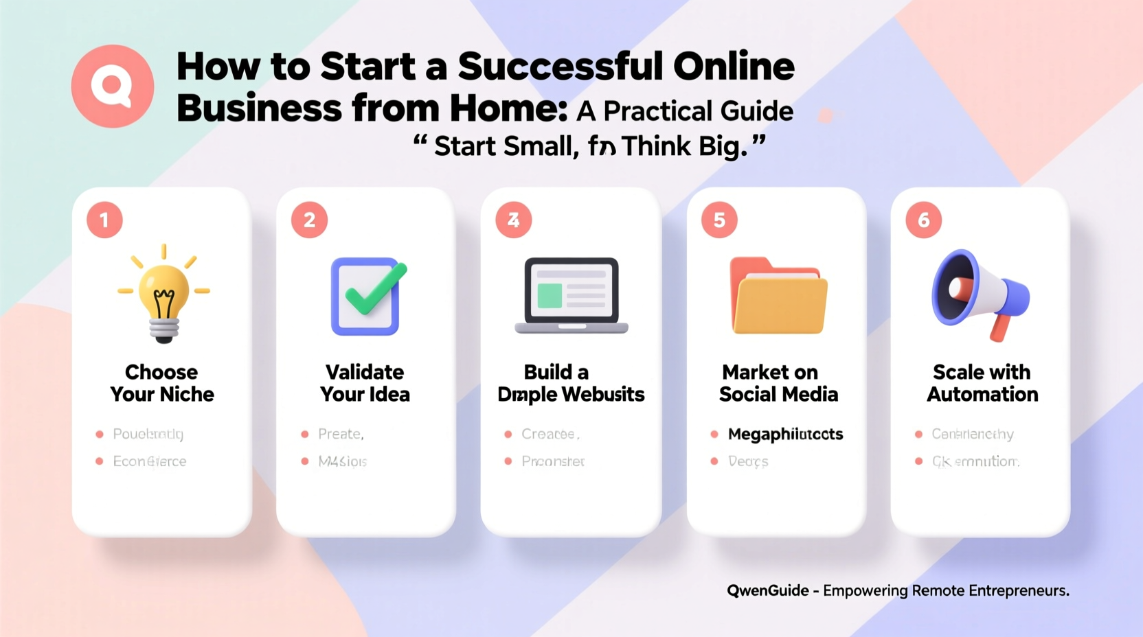 how to start a successful online business from home a practical guide for beginners