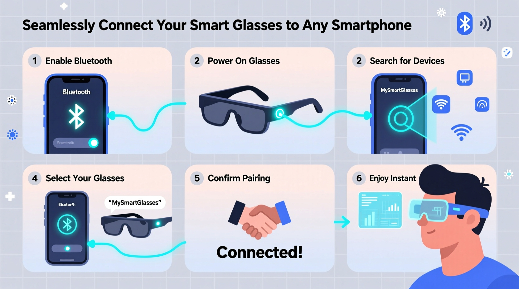 A Complete Guide To Seamlessly Connecting Your Smart Glasses To Any ...