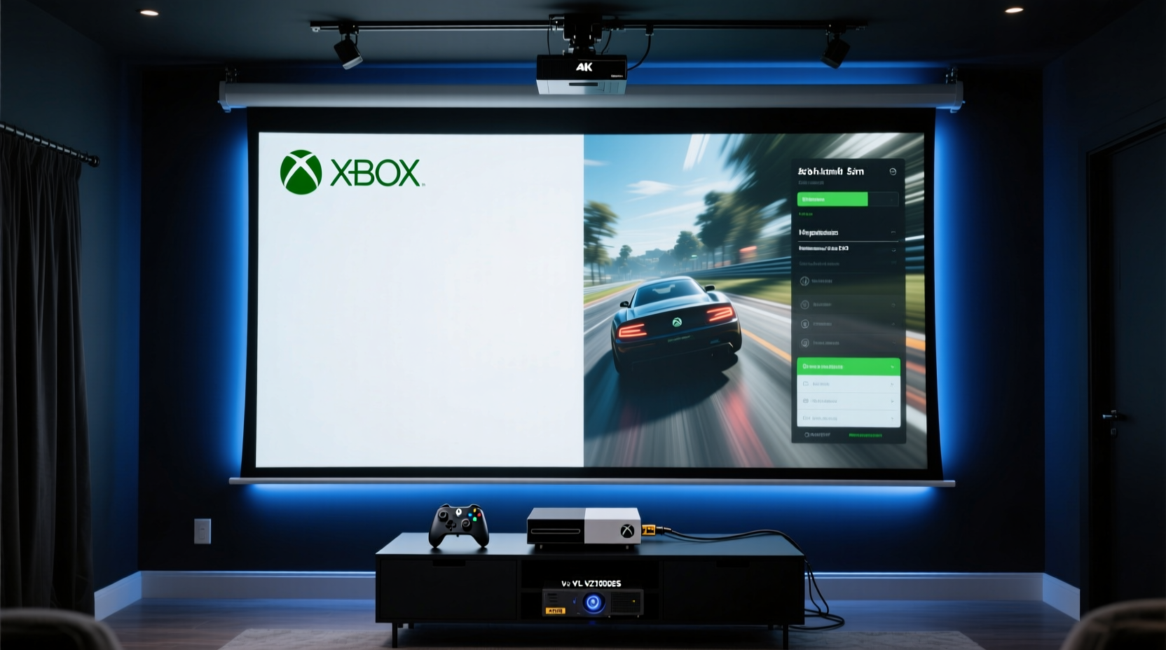 choosing the best screen for xbox one high quality projection screens for immersive gaming