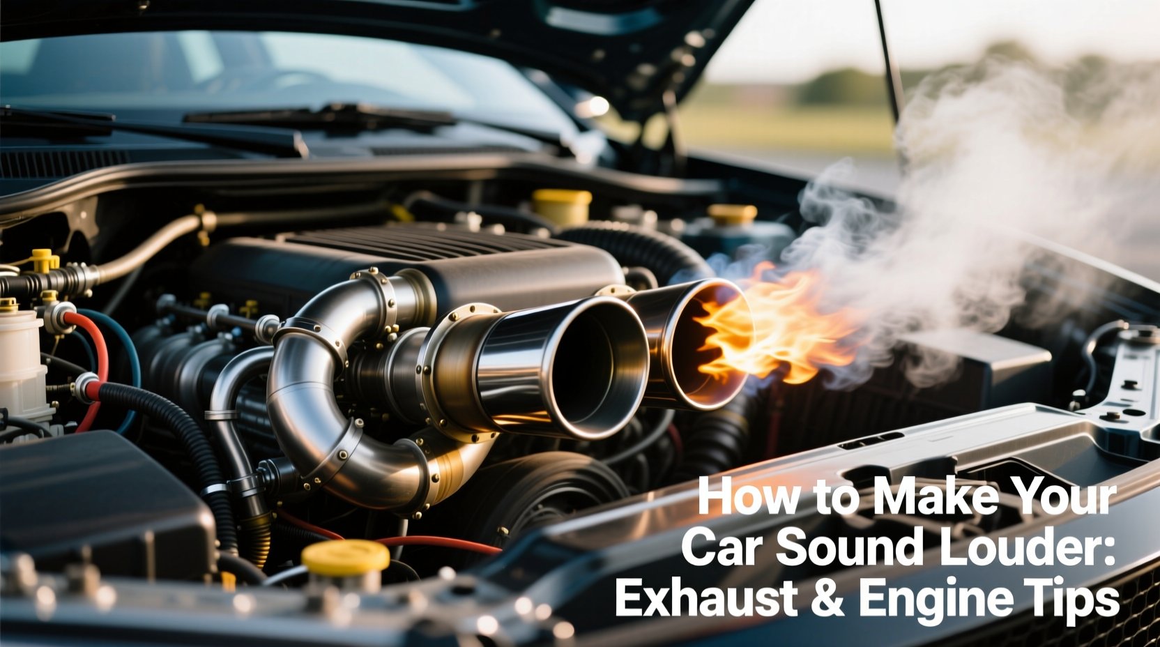 how can i make my car sound louder