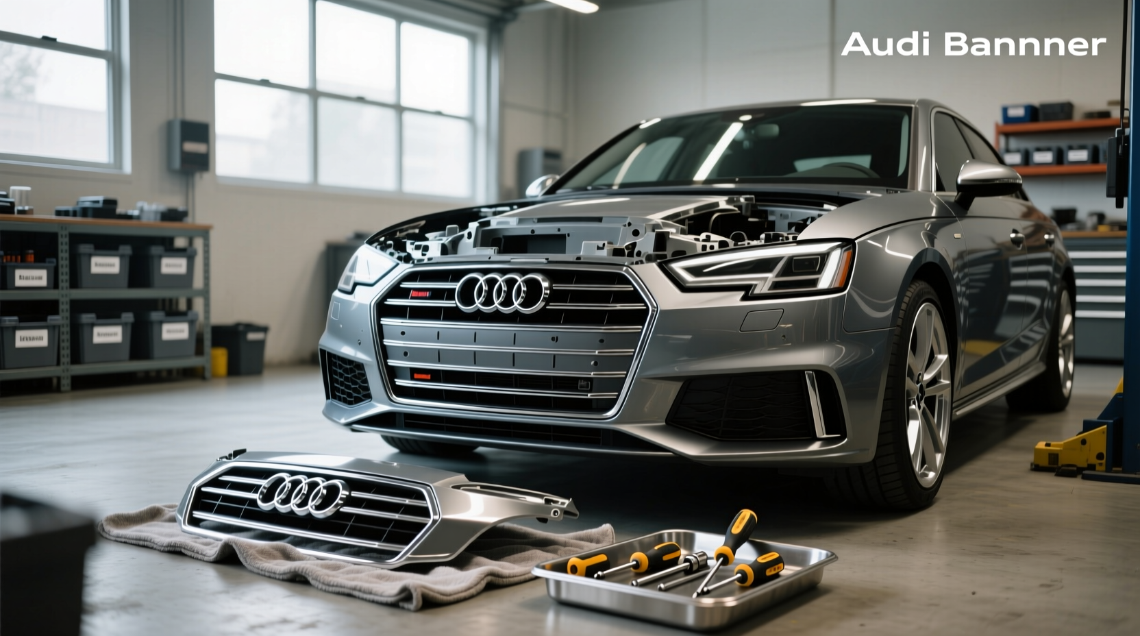 How to Replace Audi A4 Front Grille: Step-by-Step DIY Guide