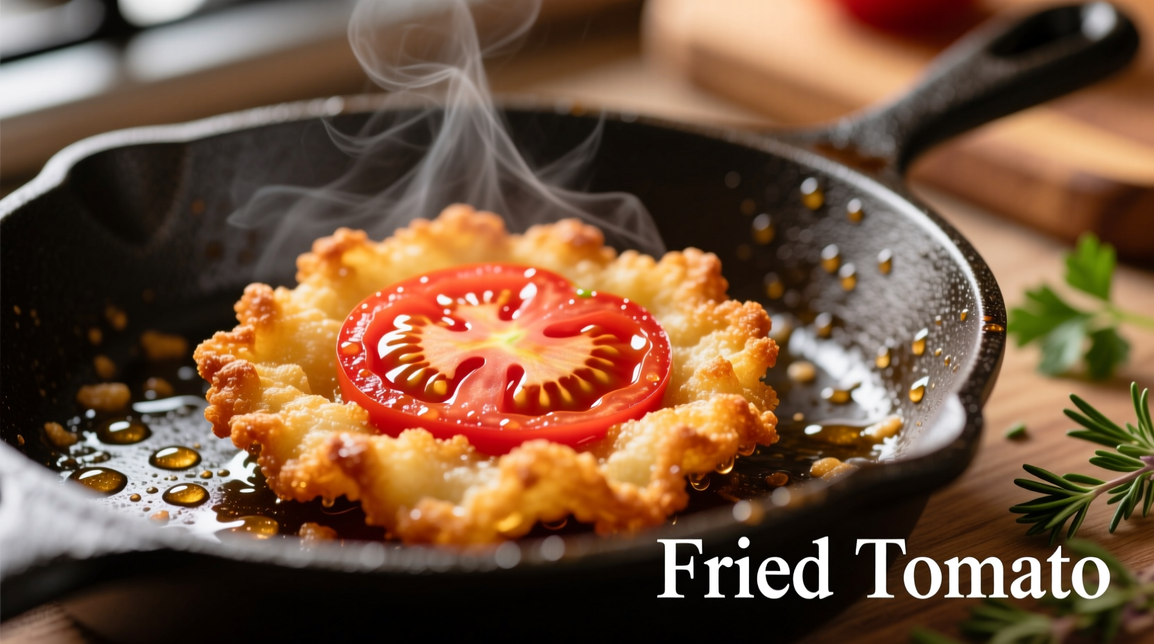 fried tomato