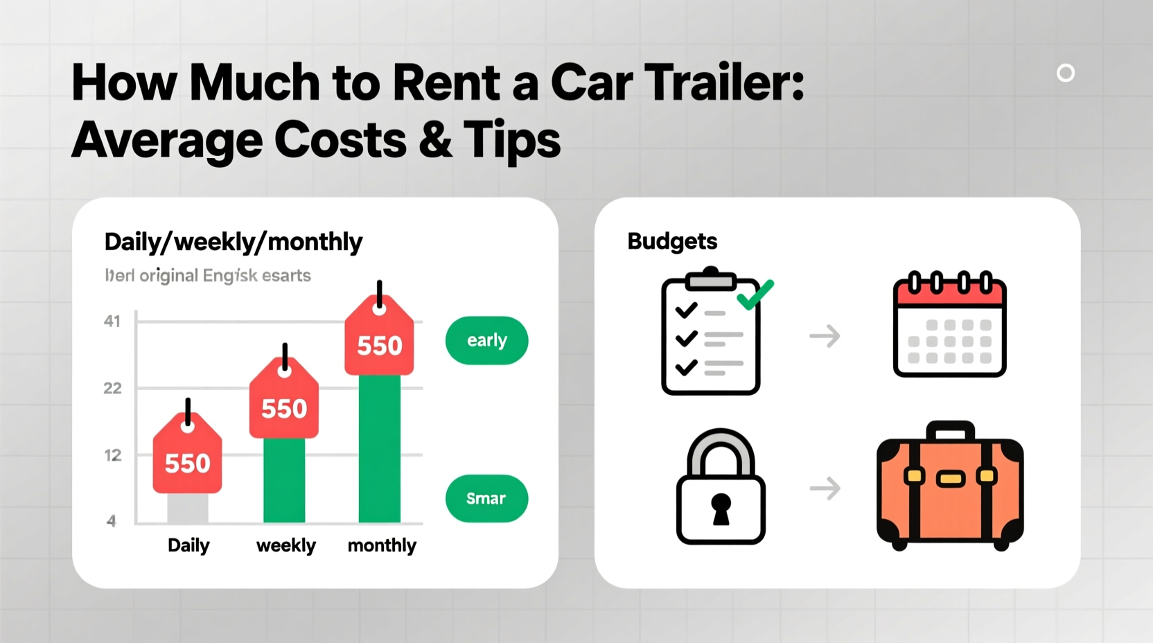how much to rent car trailer