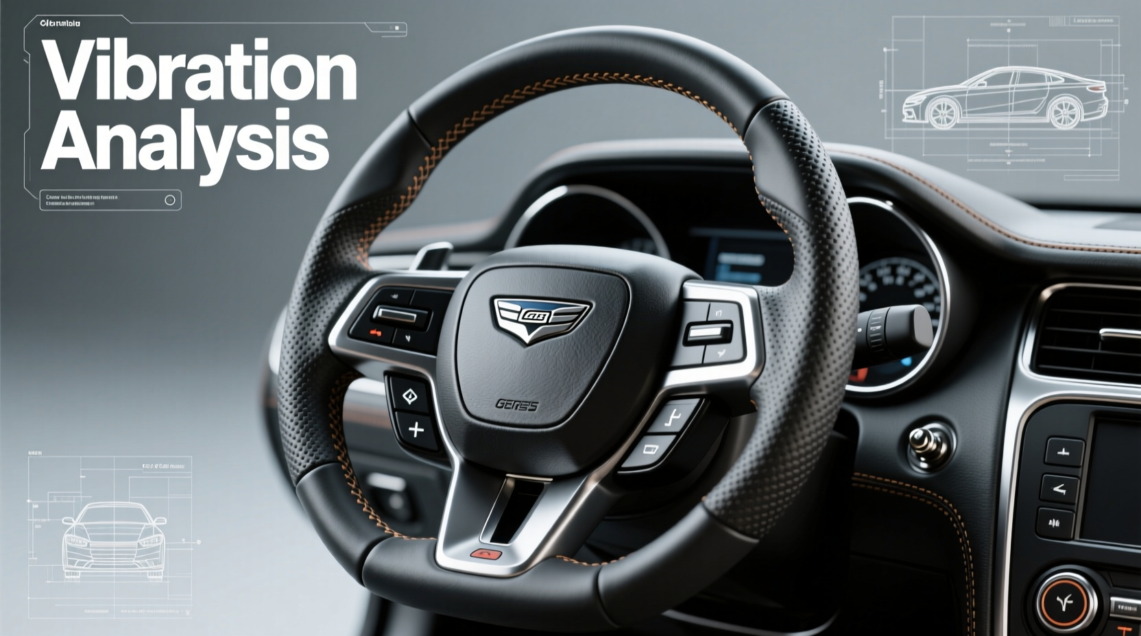 genesis coupe steering wheel vibration fix