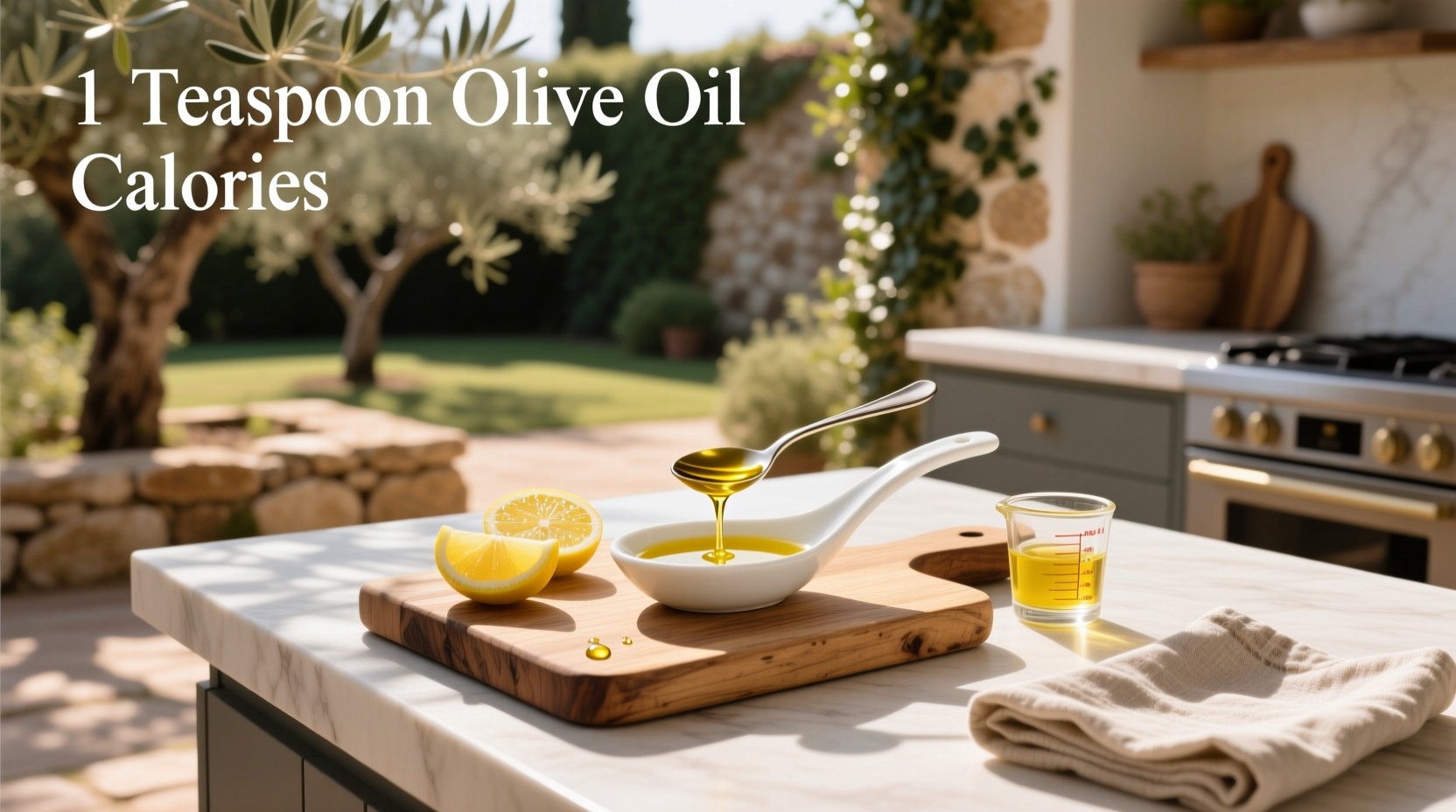 1 teaspoon olive oil calories health impact