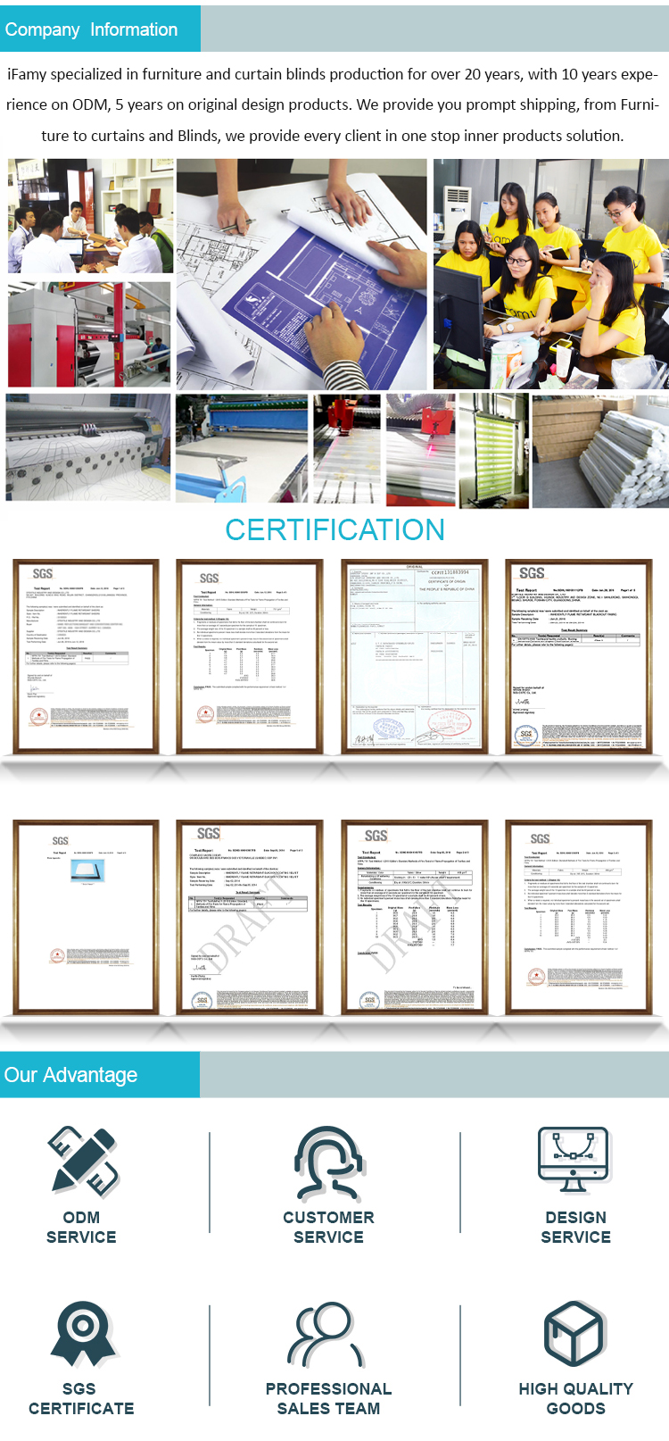 Custom made electronic sunscreen motorized roller blind fabric component mechanism for office building