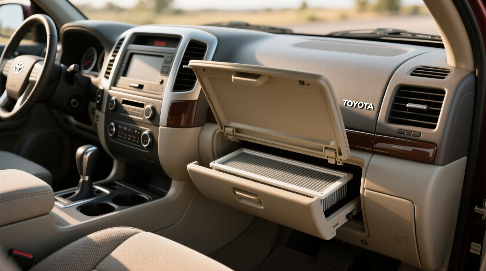 2004 tundra cabin air filter location replacement guide