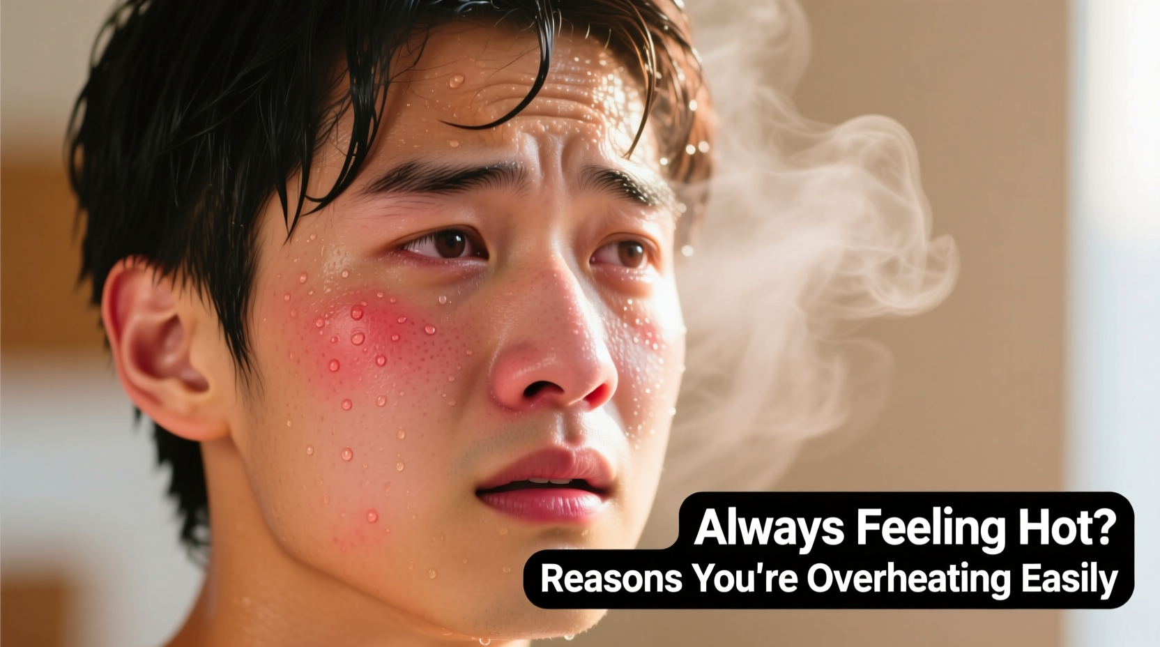 always feeling hot reasons youre overheating easily