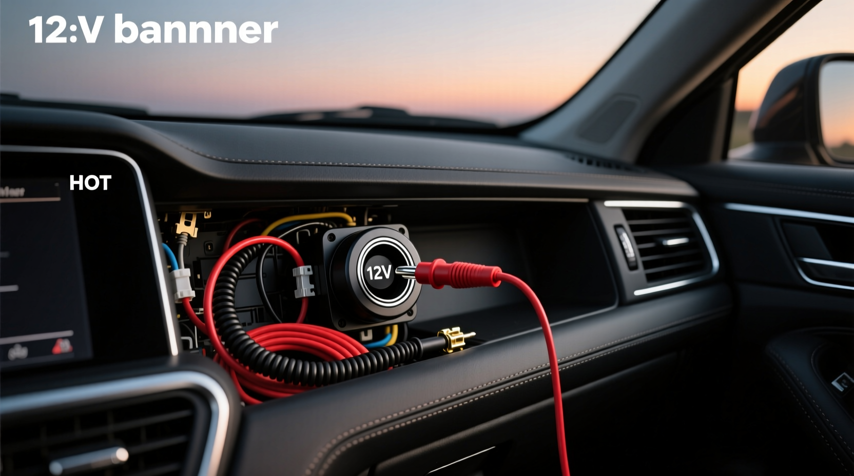 12v cigarette lighter wiring guide hot wire id