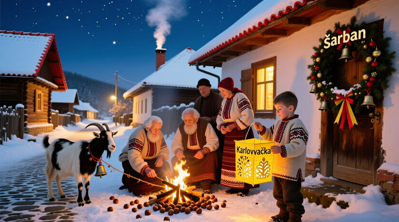 how do we celebrate new year day in serbia