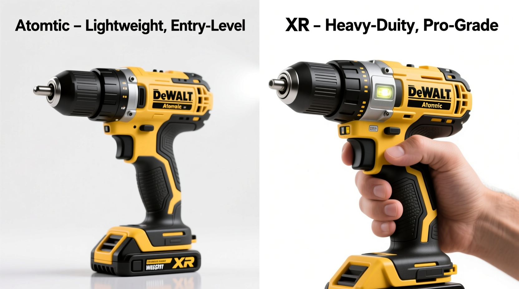 dewalt atomic vs xr impact driver is the xr worth the extra cost
