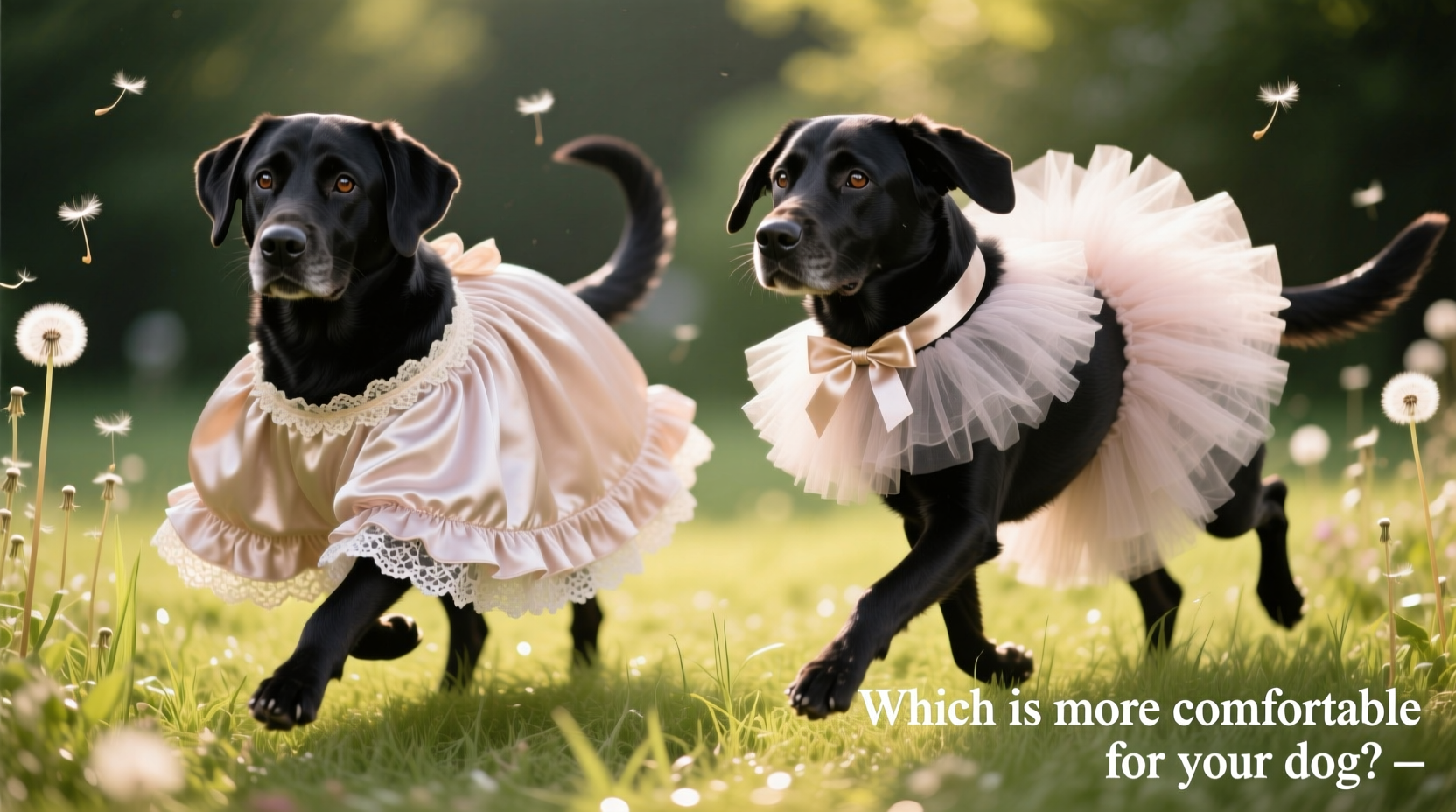pet princess skirt vs tutu is one actually more comfortable for your dog