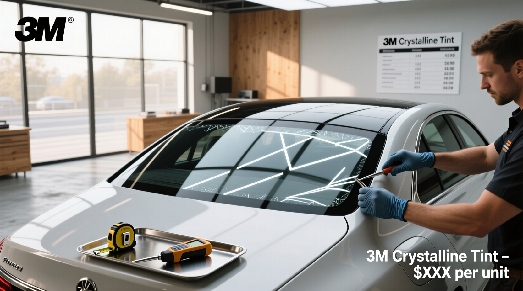 3m crystalline tint price guide value breakdown