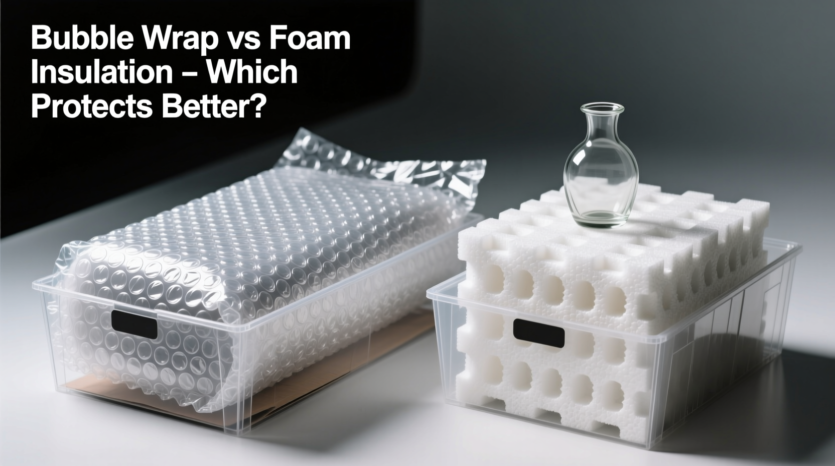 bubble wrap vs foam insulation which is really better for shipping fragile stuff