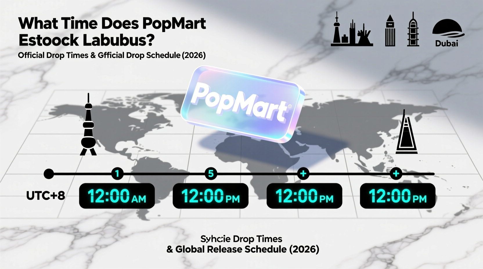 what time does popmart restock labubus