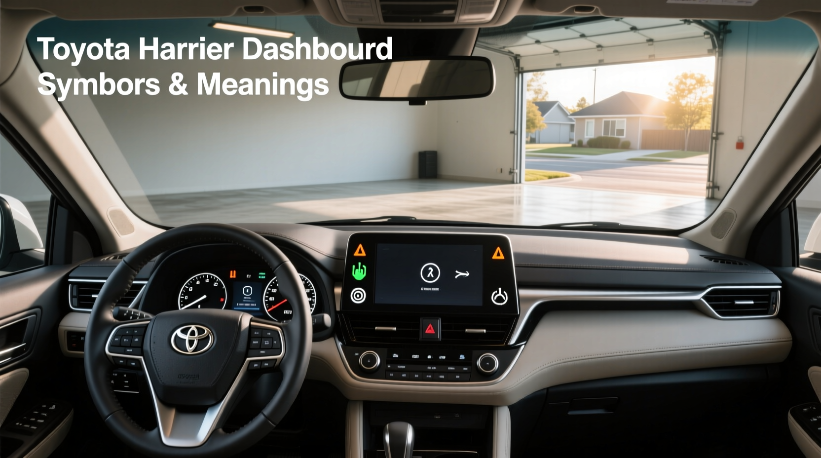 How to Understand Toyota Harrier Dashboard Symbols and Meanings