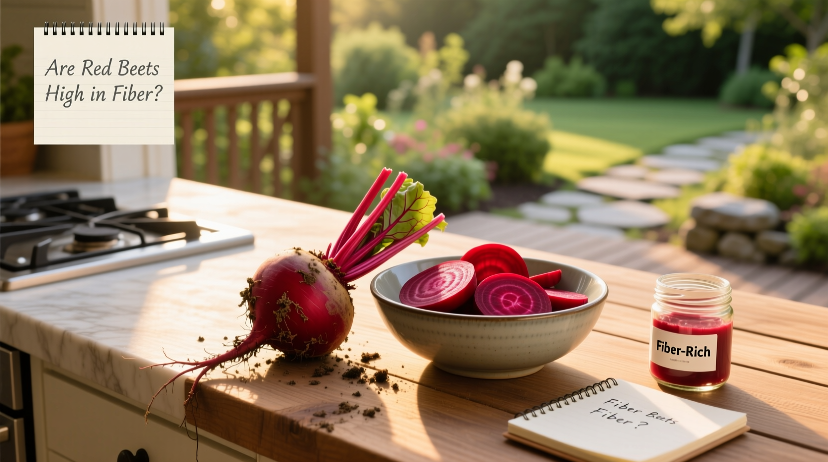 are red beets high in fiber