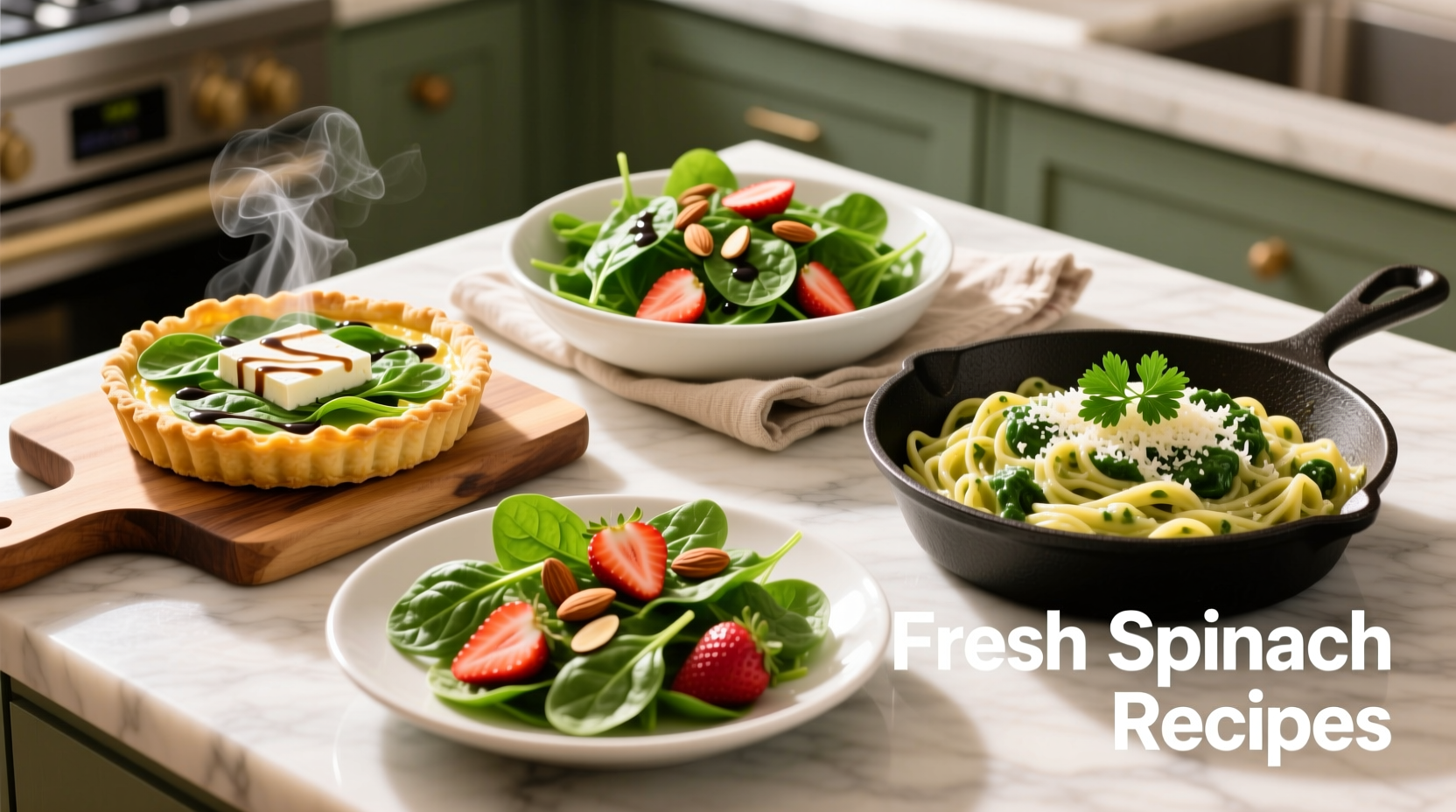 10 Fresh Spinach Recipes: Quick, Healthy & Delicious