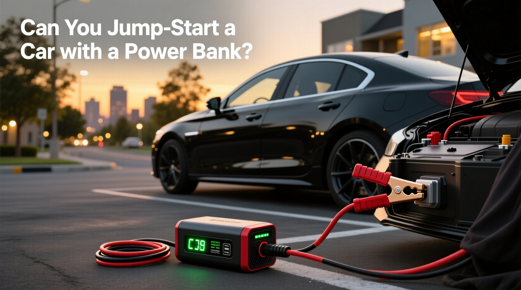 How to Choose Power Bank Car Jump Starter, Can You Jump-Start a Car with a Power Bank?