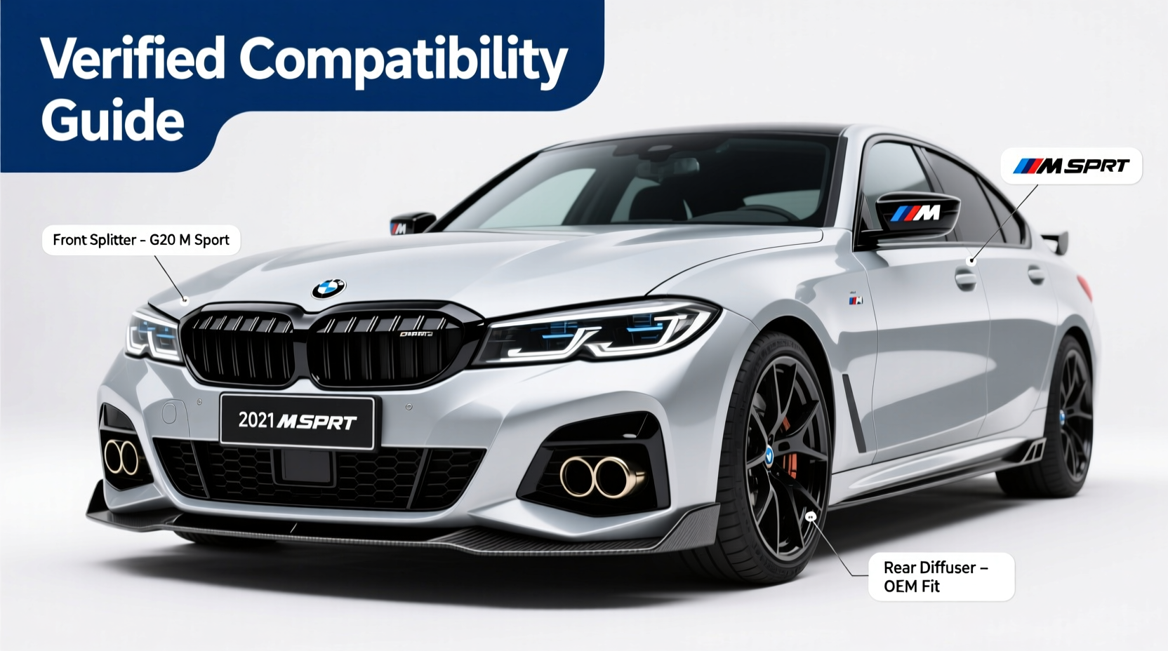 bmw g20 m sport accessories fit