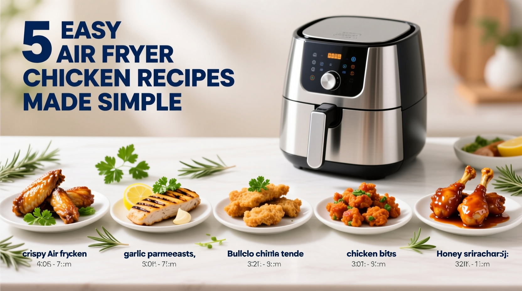 guide to the best chicken recipes for air fryer made easy