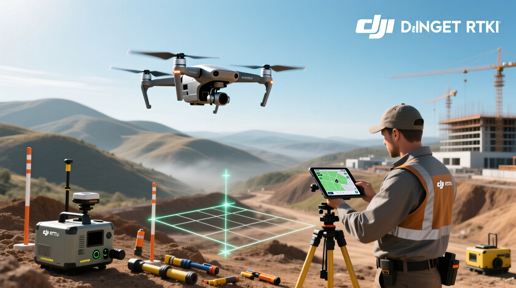 dji phantom 4 rtk precision mapping guide for surveyors