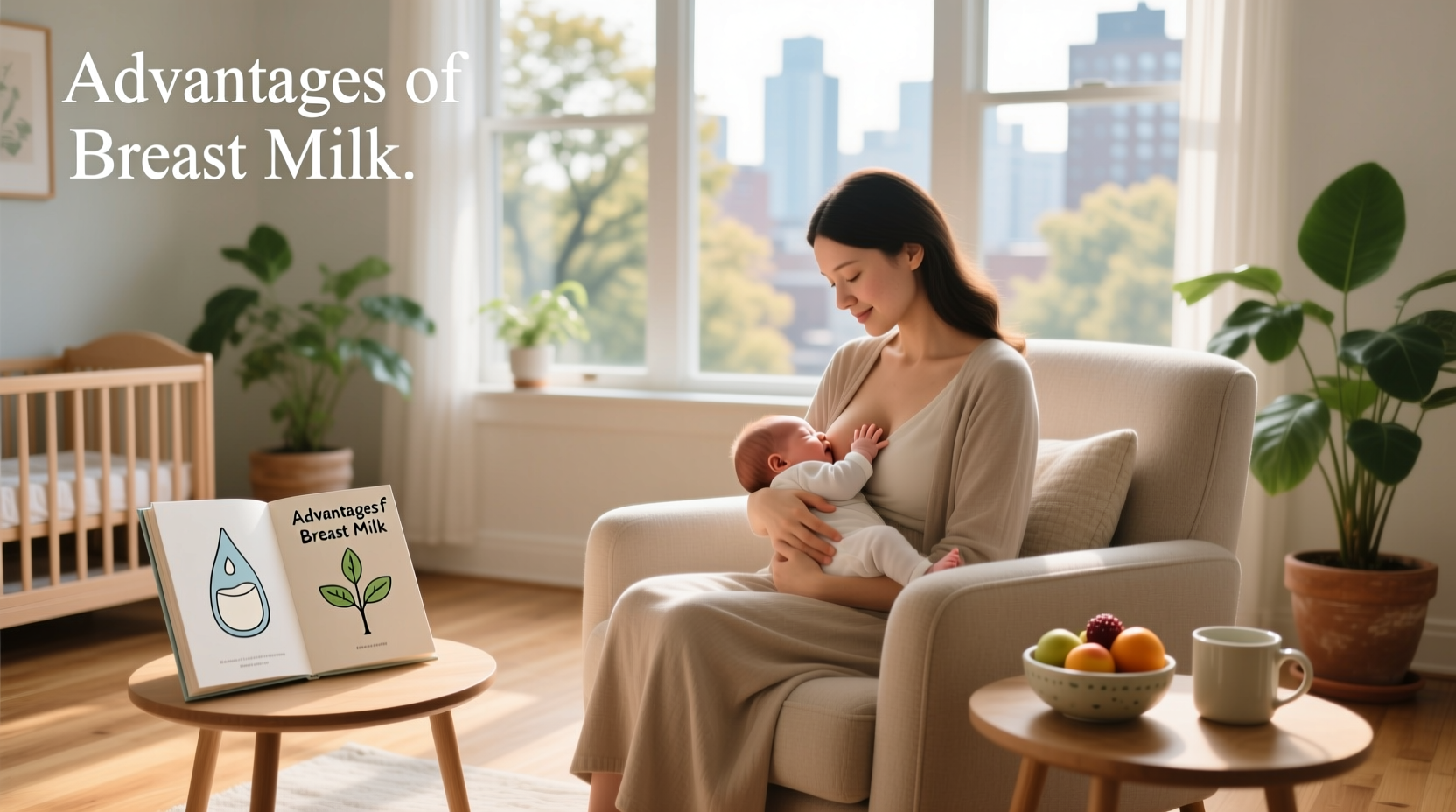 advantages of breast milk for baby and mom