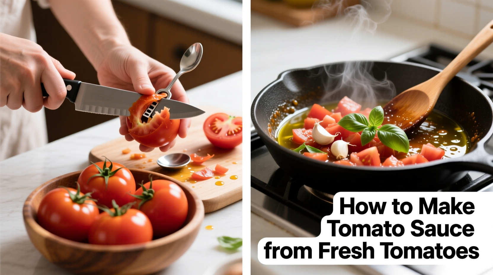 Fresh Tomato Sauce: Simple Homemade Recipe in 5 Steps