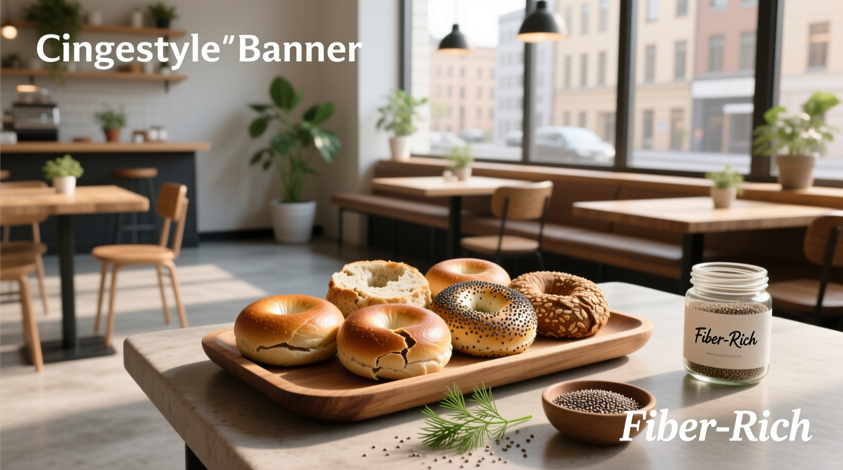 are bagels high in fiber what to know