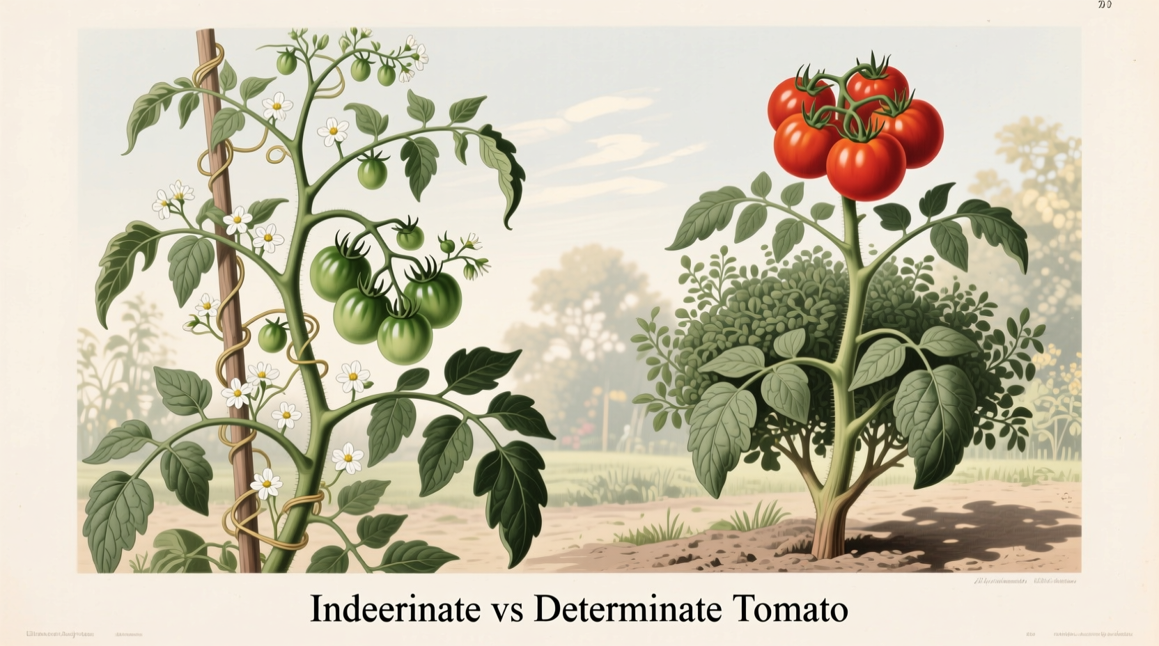 Indeterminate vs Determinate Tomatoes: Key Differences Explained