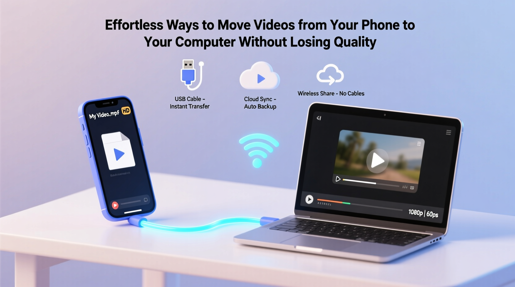 effortless ways to move videos from your phone to your computer without losing quality