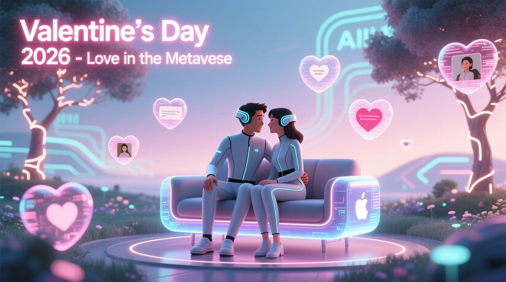 how to spend valentines day online