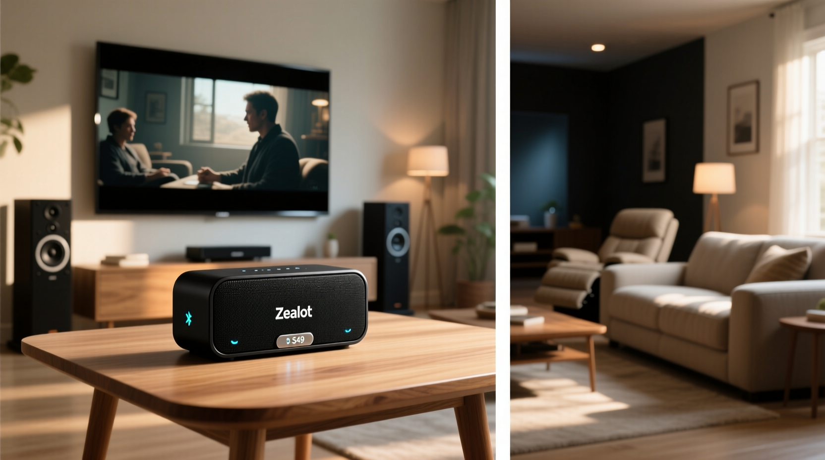 is a bluetooth speaker like zealot s49 enough or do you really need a full home theater setup