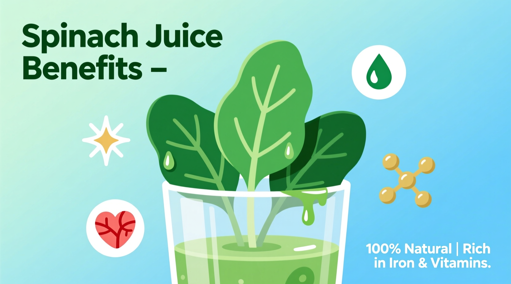 Spinach Juice Benefits: Science-Backed Health Advantages