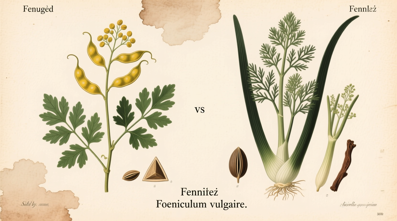 Fenugreek vs Fennel: Clear Differences, Uses & Substitutions