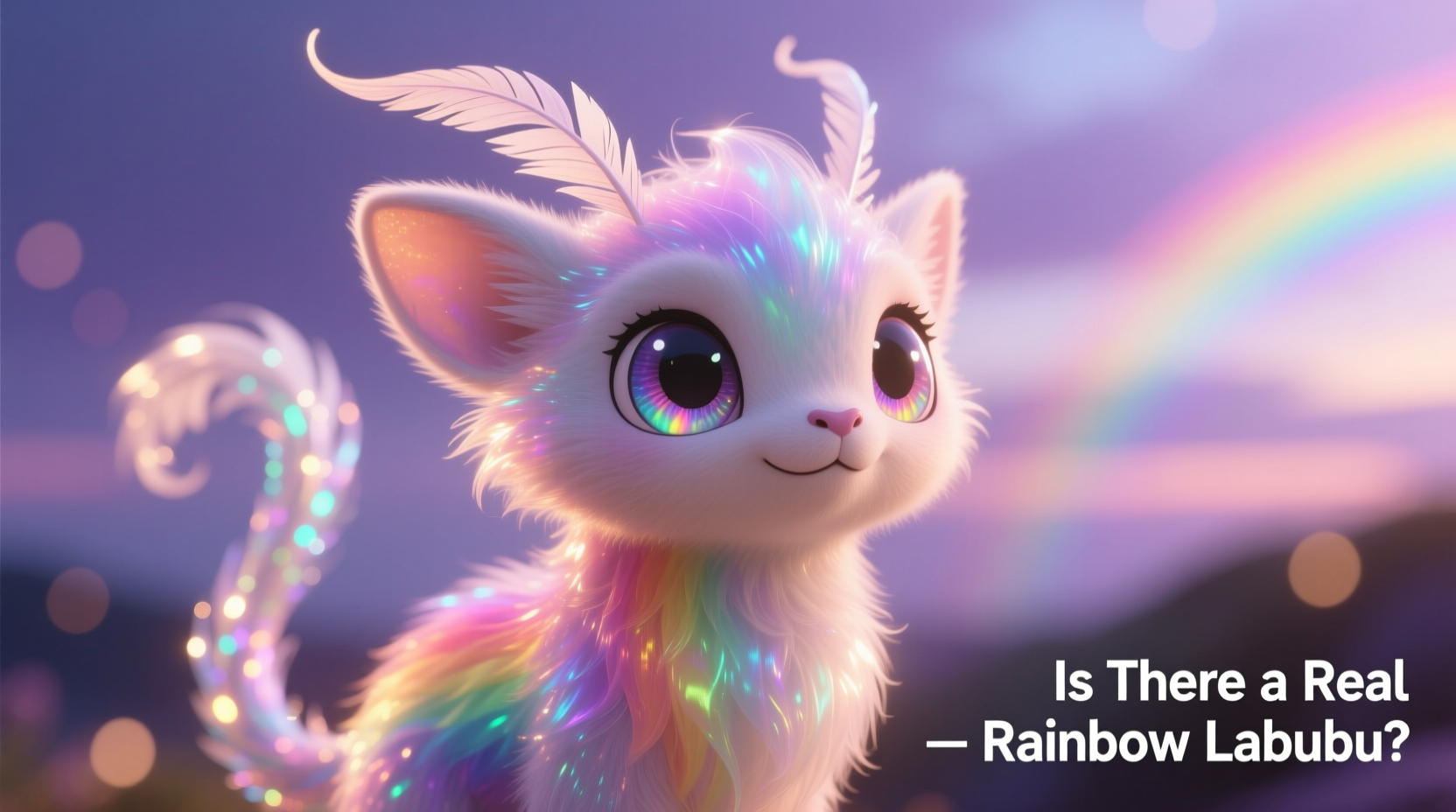 is there a real rainbow labubu