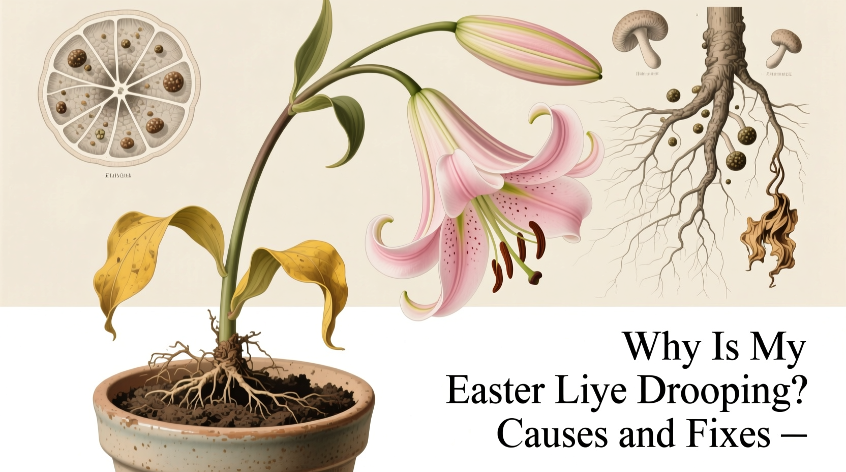 why is my easter lily drooping